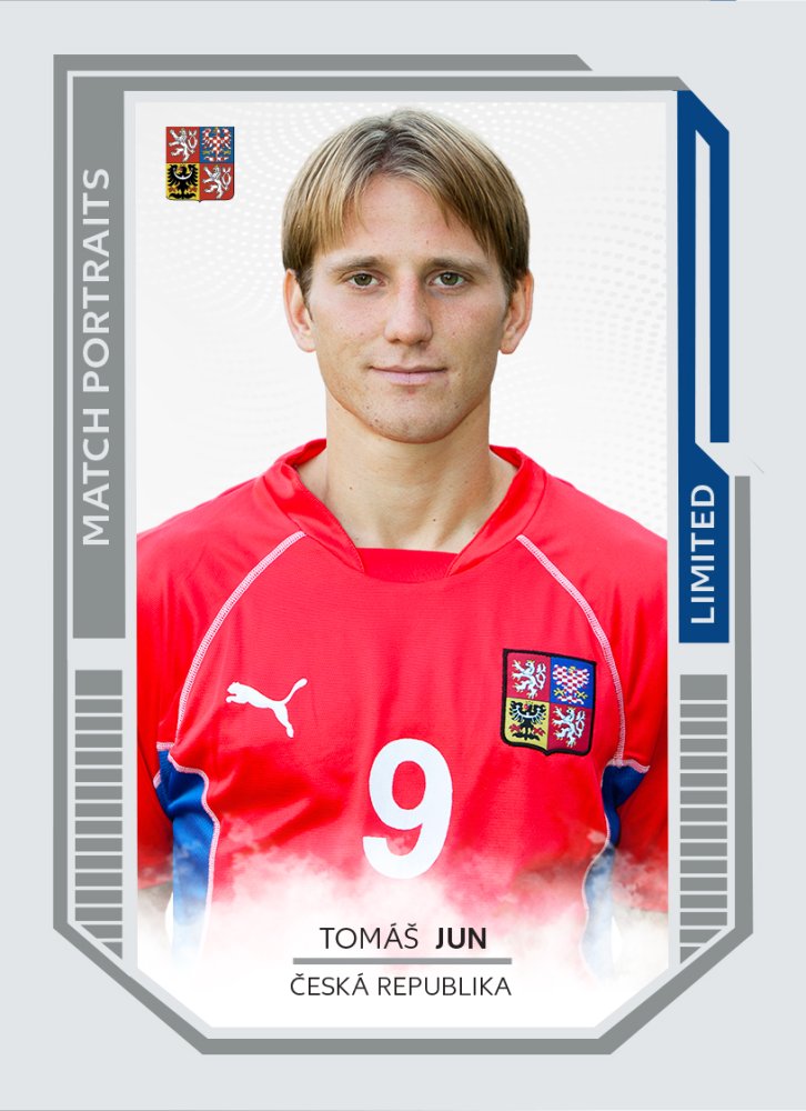 TOMÁŠ JUN 2022 Repre v Srdcích Match Portraits – 2021-22 – Insert