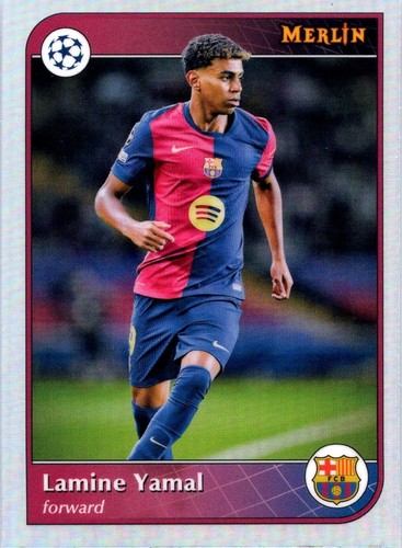 LAMINE YAMAL 2024-25 Topps Merlin UEFA – Base