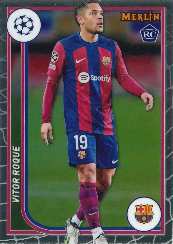 VITOR ROQUE 2023-24 Topps Merlin UEFA Club Competitions
