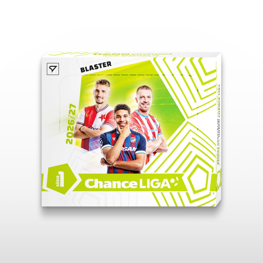 Blaster box - fotbalové kartičky SportZoo Chance Liga 2026/27 - 1. série