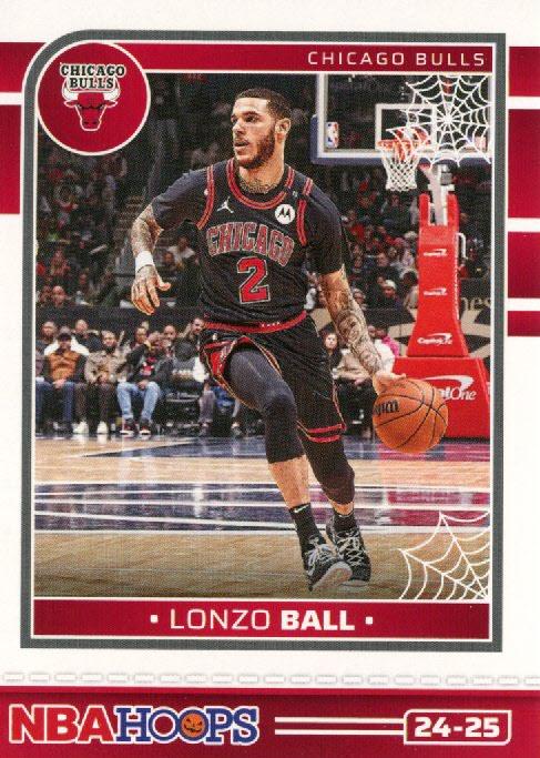 LONZO BALL 2024-25 Hoops Haunted Hoops