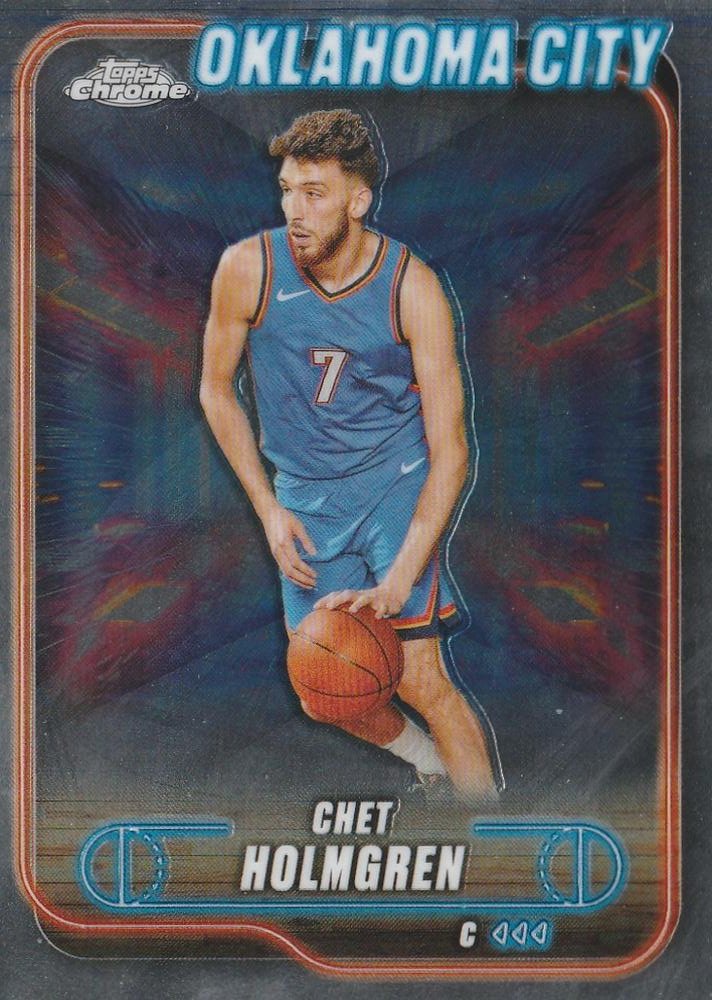 CHET HOLMGREN 2024-25 Topps Chrome