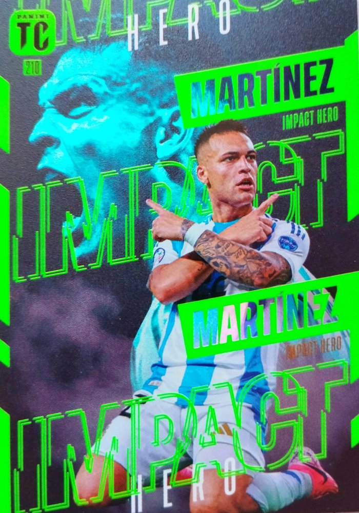Lautaro Martínez 2025 Panini Top Class Impact Hero