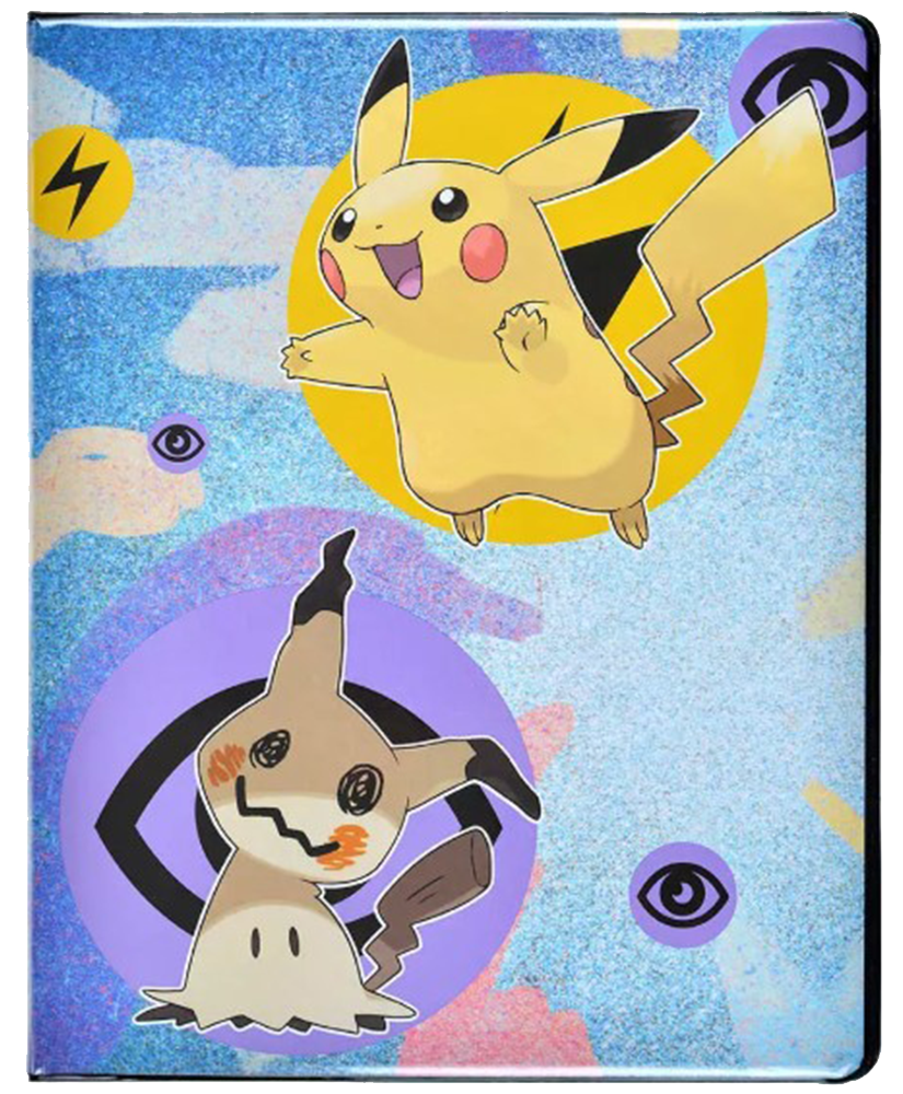 Pokemon 9-Pocket Portfolio Pikachu & Mimikyu A4