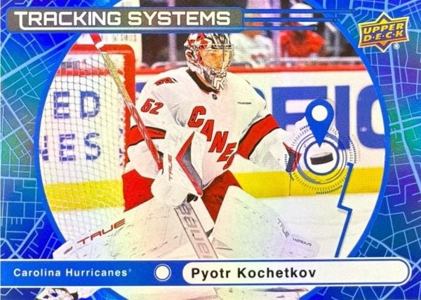 PYOTR KOCHETKOV 25-26 UD Hockey Série1 Tracking System