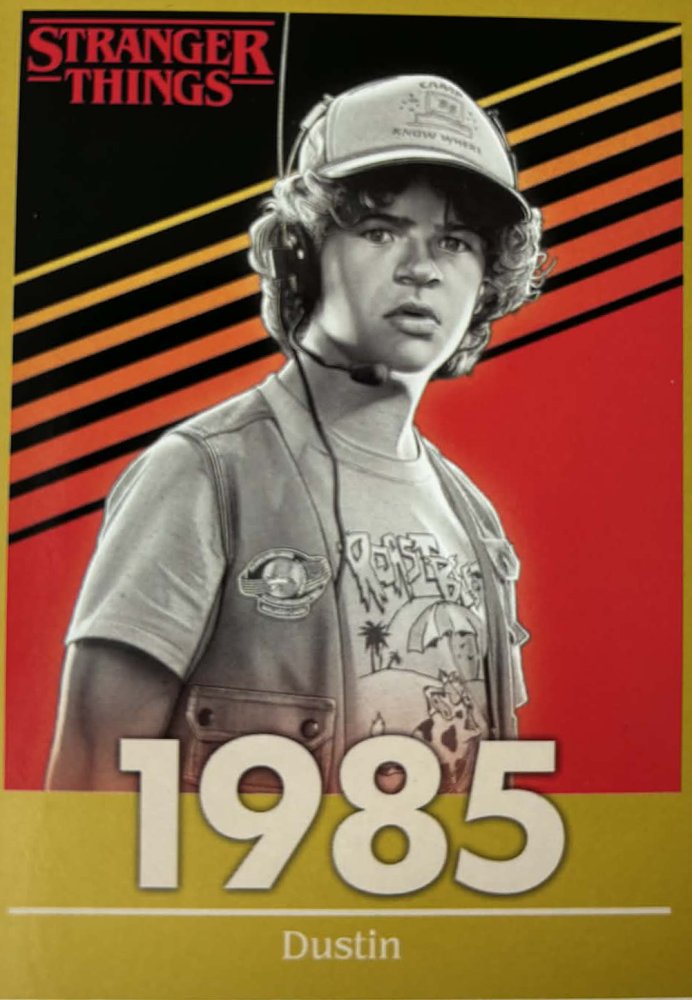 This is your Story STRANGER THINGS - Dustin 1985 GOLD – PANINI