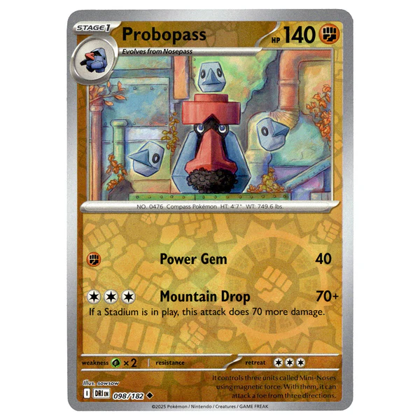 Probopass 098/182 Destined Rivals – Nintendo