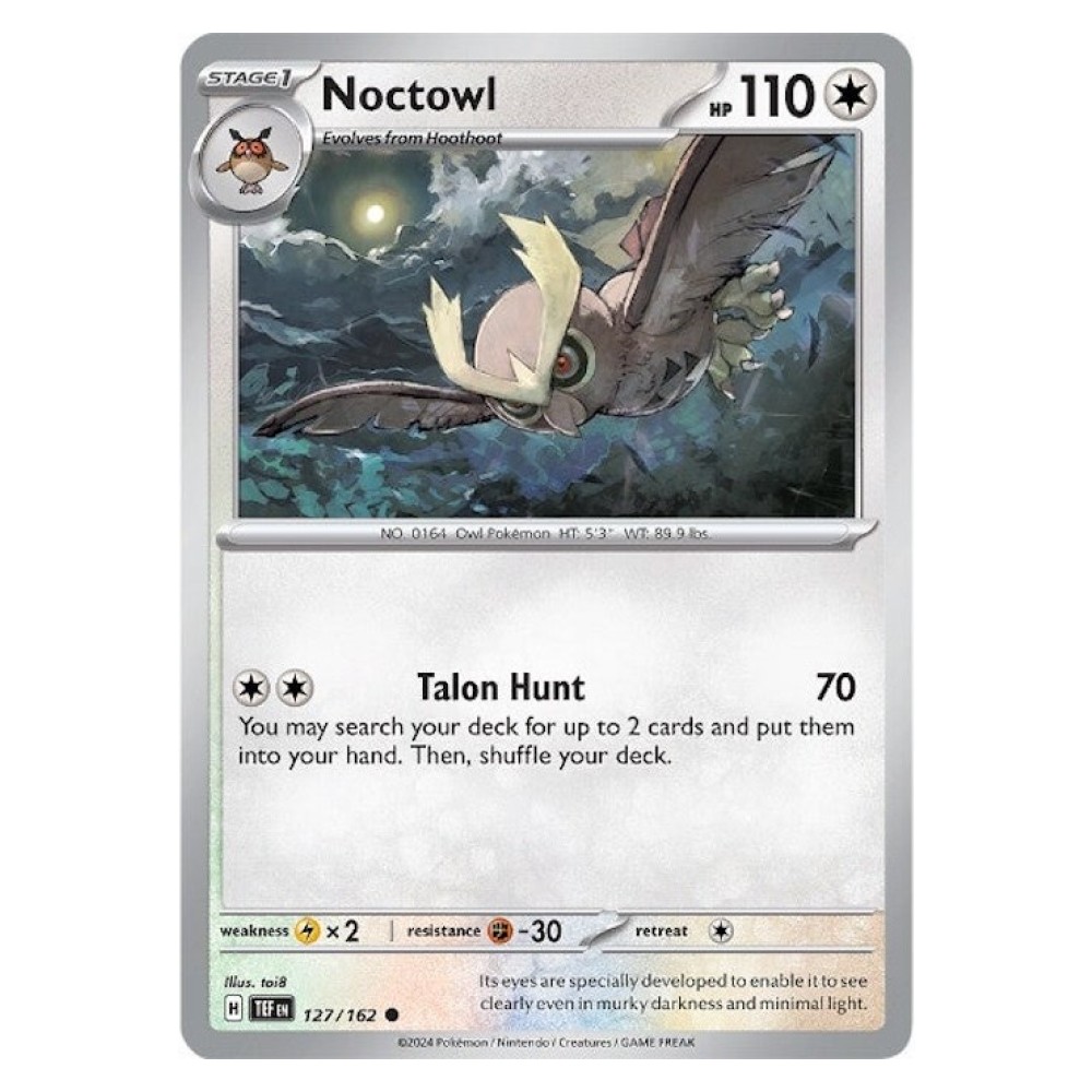 Noctowl 127/162 Temporal Forces