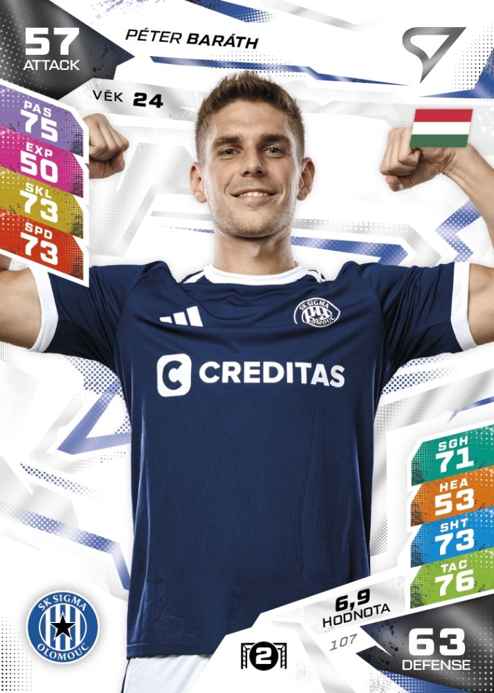 PÉTER BARÁTH Chance Liga 2026/27 Duel