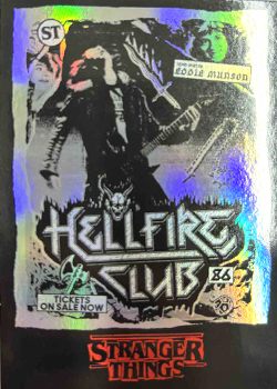This is your Story STRANGER THINGS - Hell Fire Club 86 HOLO