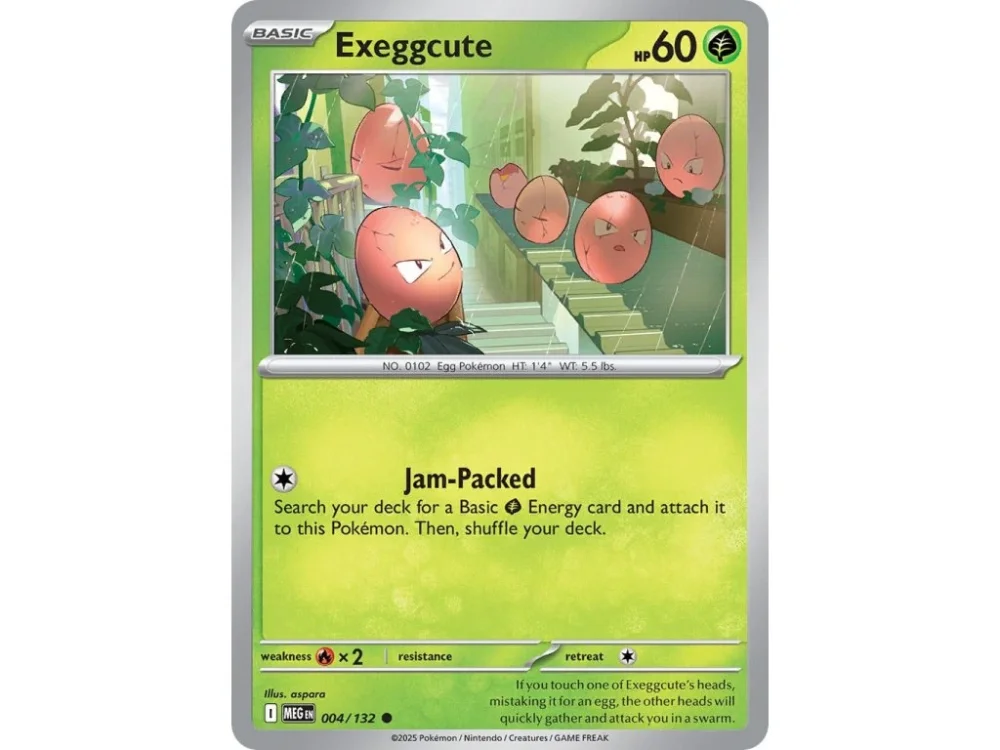 Exeggcute 004/132 Mega Evolution