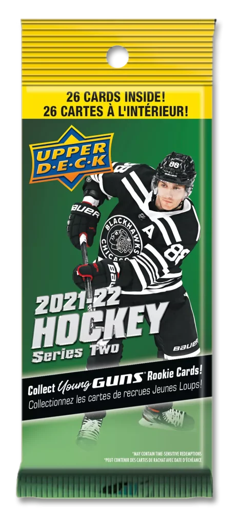 2021-22 Upper Deck Series 2 Hockey FAT Balíček