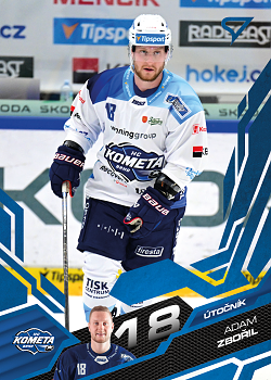 ADAM ZBOŘIL 25-26 SportZoo Série1 Tipsport ELH Azzure Blue
