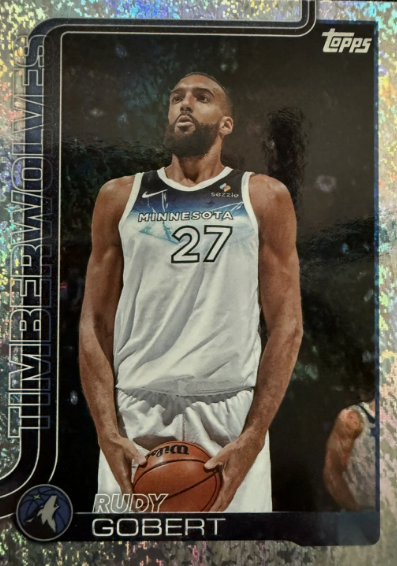 RUDY GOBERT 2025-26 Topps Flagship Shimmer