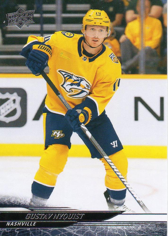 GUSTAV NYQUIST 2024-25 UD Series 2 Hockey