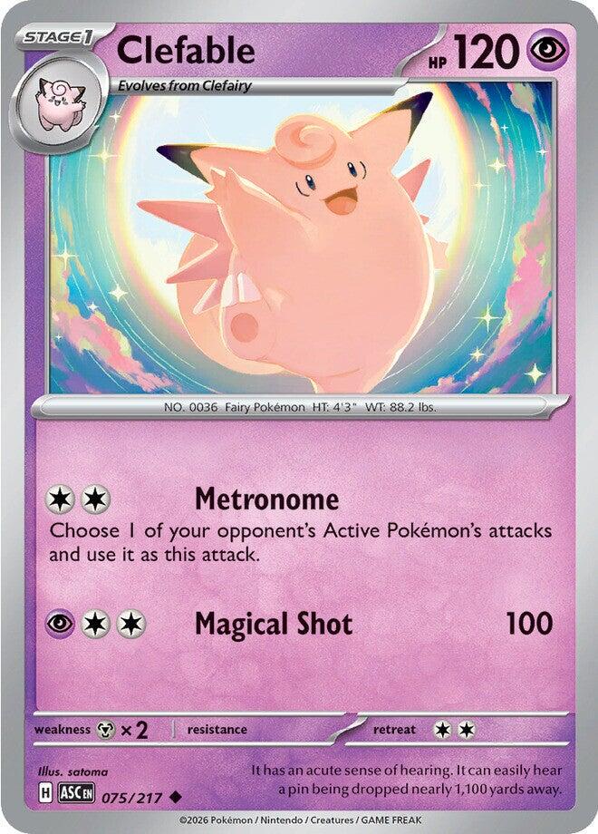 Clefable 075/217 Ascended Heroes
