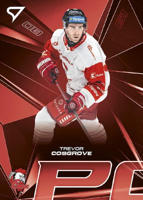 TREVOR COSGROVE 2025-26 SportZoo ELH serie II. Powerhouse – Insert