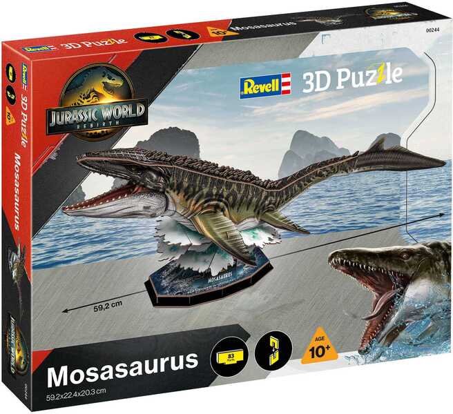 3D Puzzle Jurský svět Mosasaurus