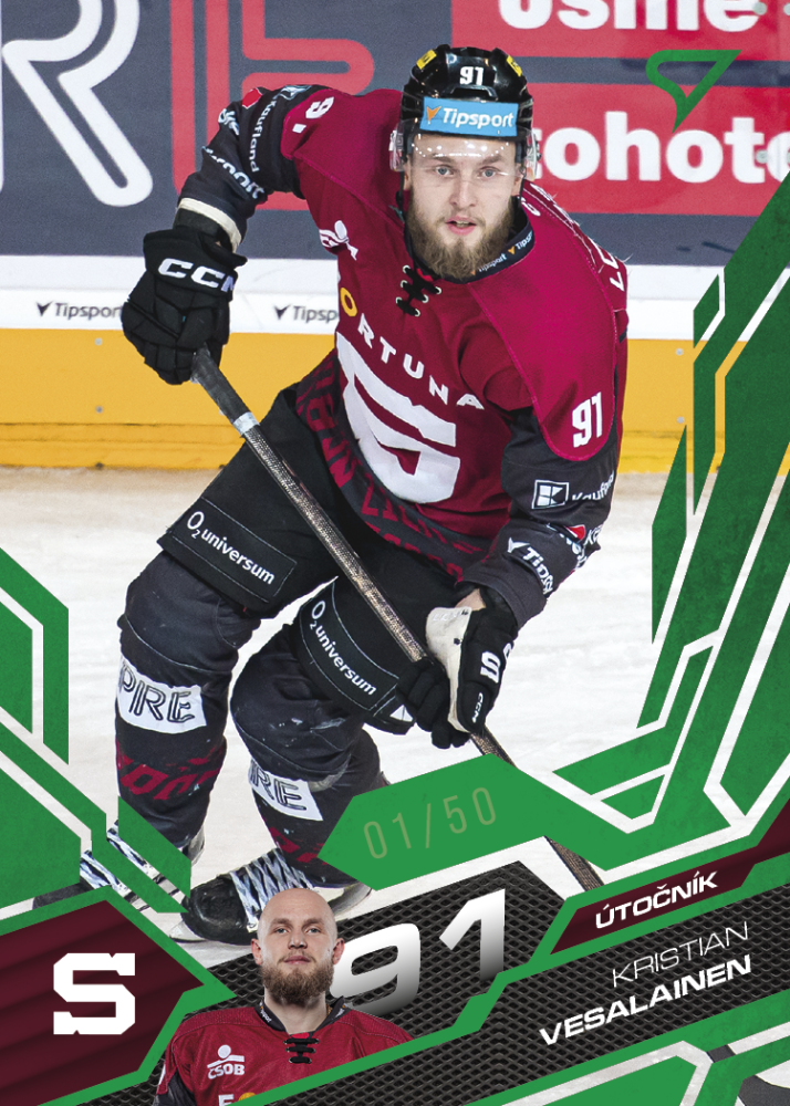 KRISTIAN VESALAINEN SportZoo ELH 2025/26 Play Off Emerald Green 03/50