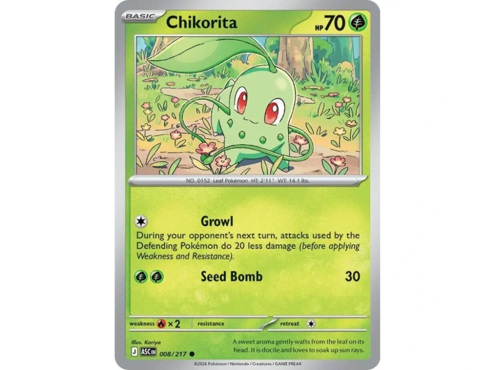 Chikorita 008/217 Ascended Heroes