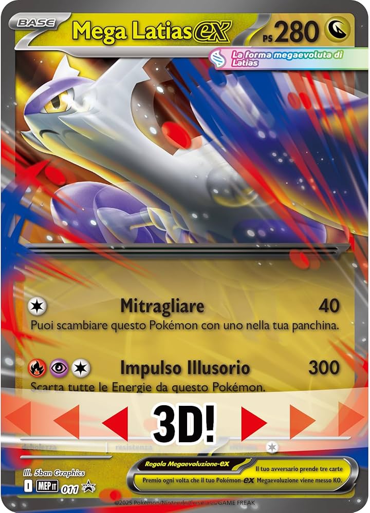Pokémon Jumbo karta – Mega Latias ex