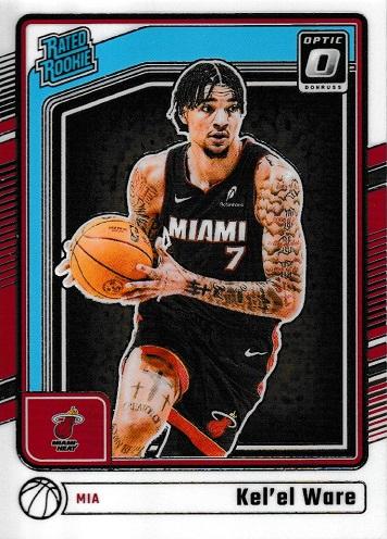 KEL’EL WARE 2024-25 Donruss Optic