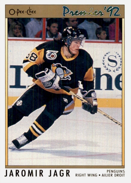 JAROMÍR JÁGR 1991-92 O-Pee-Chee Premier