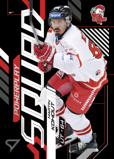 MARTIN KOHOUT 24-25 SportZoo Série2 Tipsport ELH Powerplay Squad – 2024-25 – Insert