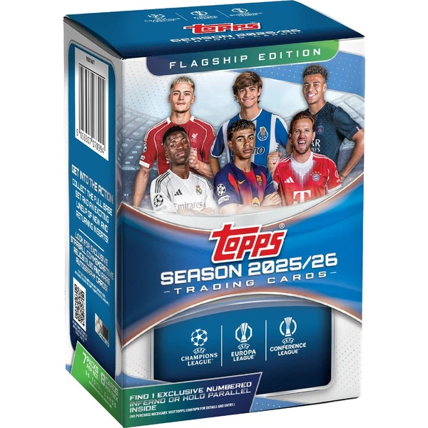 2025-26 Topps UEFA Club Competitions Blaster Box