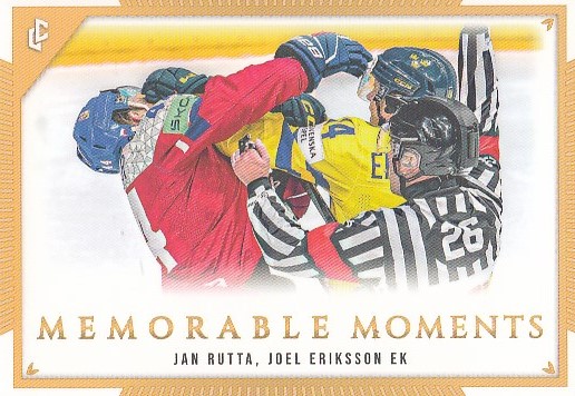 Jan Rutta, Joel Eriksson Ek LC Memorable Moments 2024 – 2024-25 – Legendary Cards – Base
