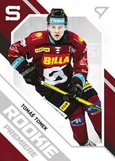 TOMÁŠ TOMEK 21-22 SportZoo Série2 Tipsport ELH Rookie Premiere