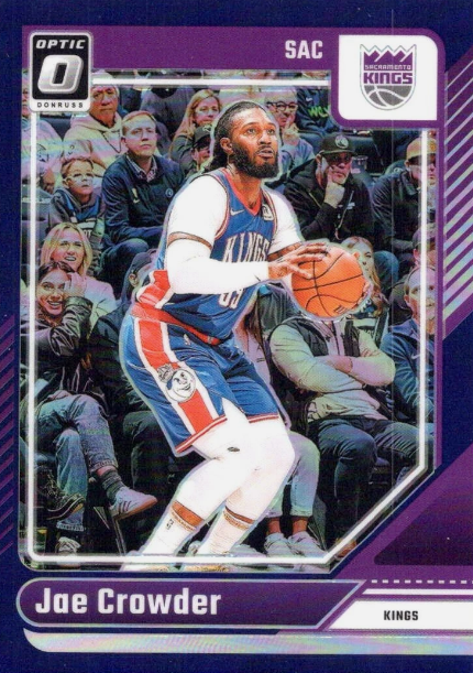 JAE CROWDER 2024-25 Panini Optic Purple