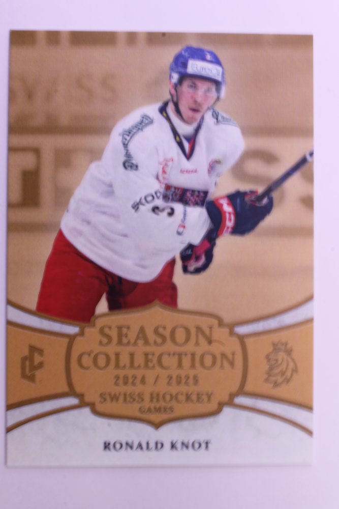Ronald KNOT - LC 2024-25 Season Collection Swiss Hockey Games