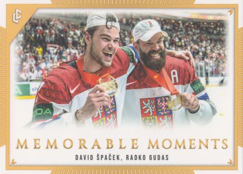 DAVID SPACEK RADKO GUDAS 2024 Legendary Memorable Moments – 2024-25 – Legendary Cards – Base