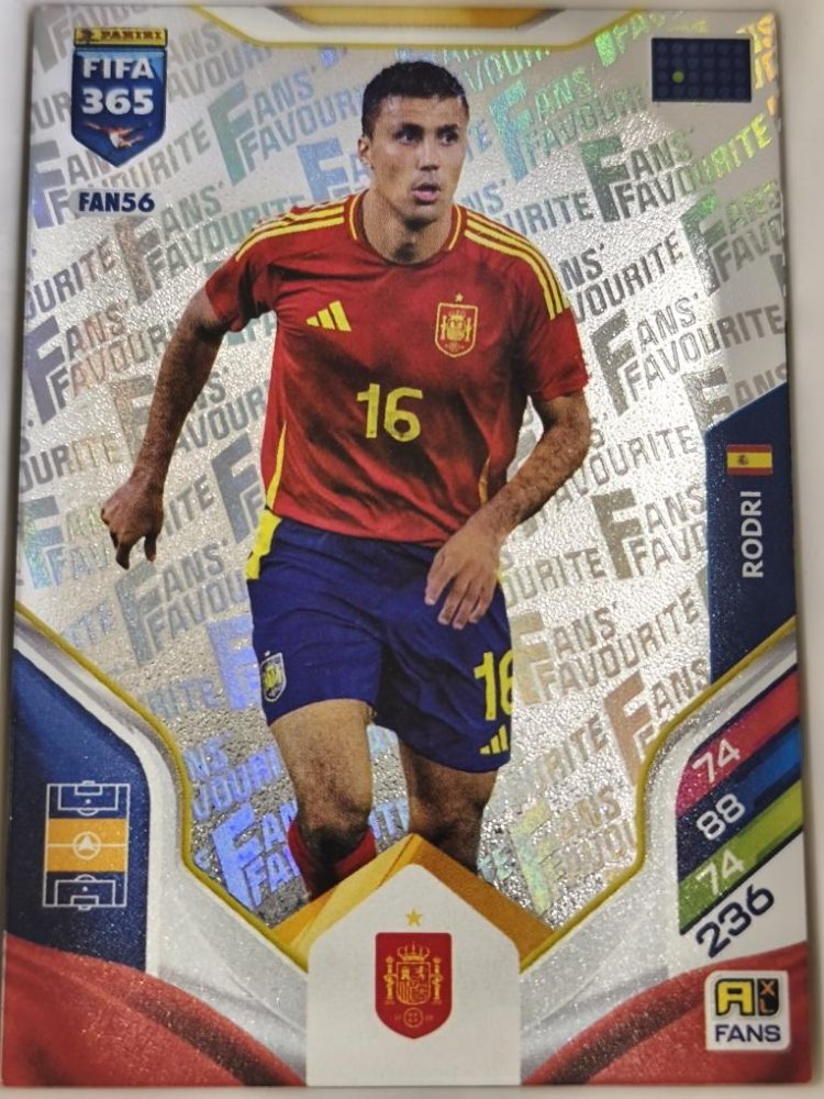 RODRI FIFA 2026 Adrenalyn XL Fan Silver
