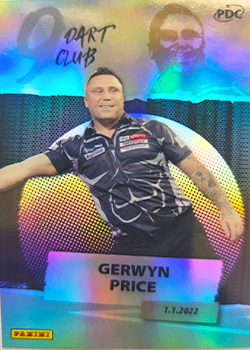GERWYN PRICE 2026 PDC WORLD CHAMPIONSHIP 9-DART-CLUB