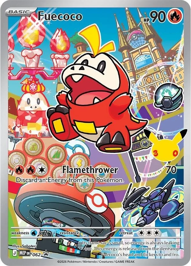 Fuecoco062 Mega Evolution Promo