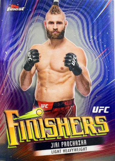 JIRI PROCHAZKA 2024 Topps Finest UFC Finishers
