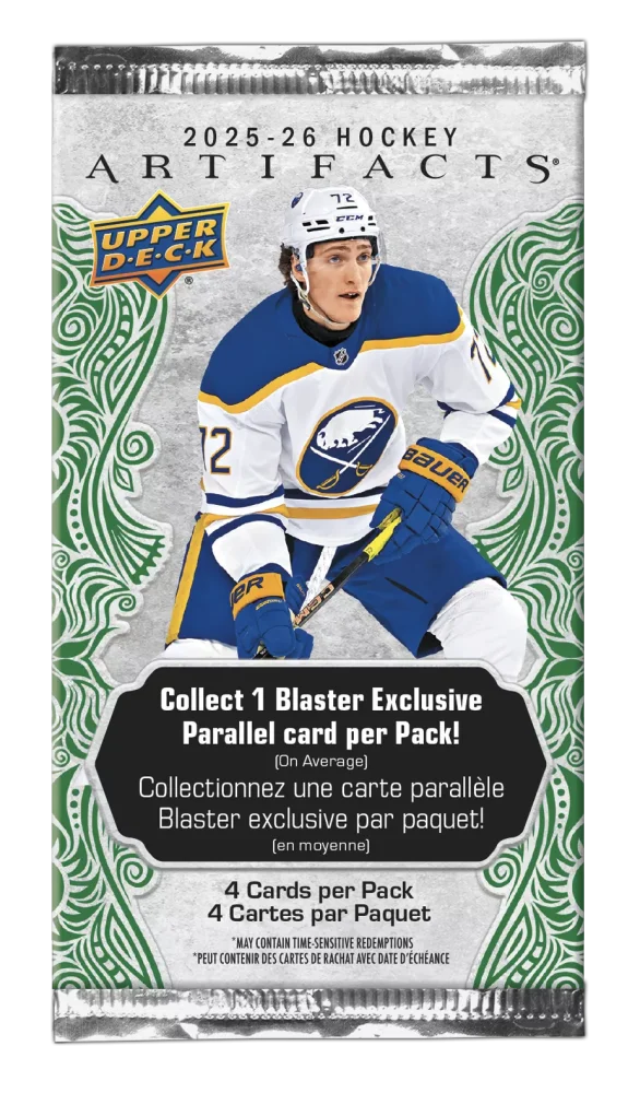 2025-26 Upper Deck Artifacts Hockey Blaster balíček