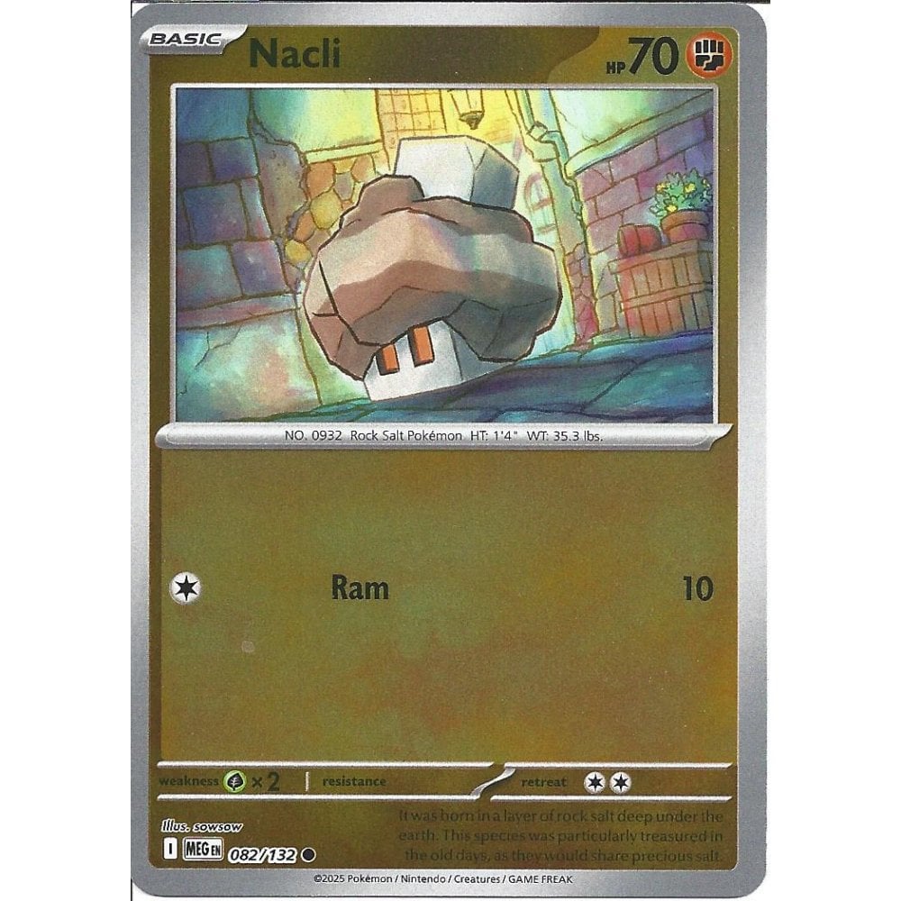Nacli 082/132 Mega Evolution