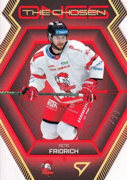 PETR FRIDRICH SportZoo Tipsport 2024-25 II.série The Chosen Ones Die Cut 11/99