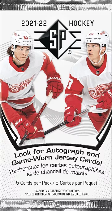 2021-22 Upper Deck SP Hockey Blaster Balíček