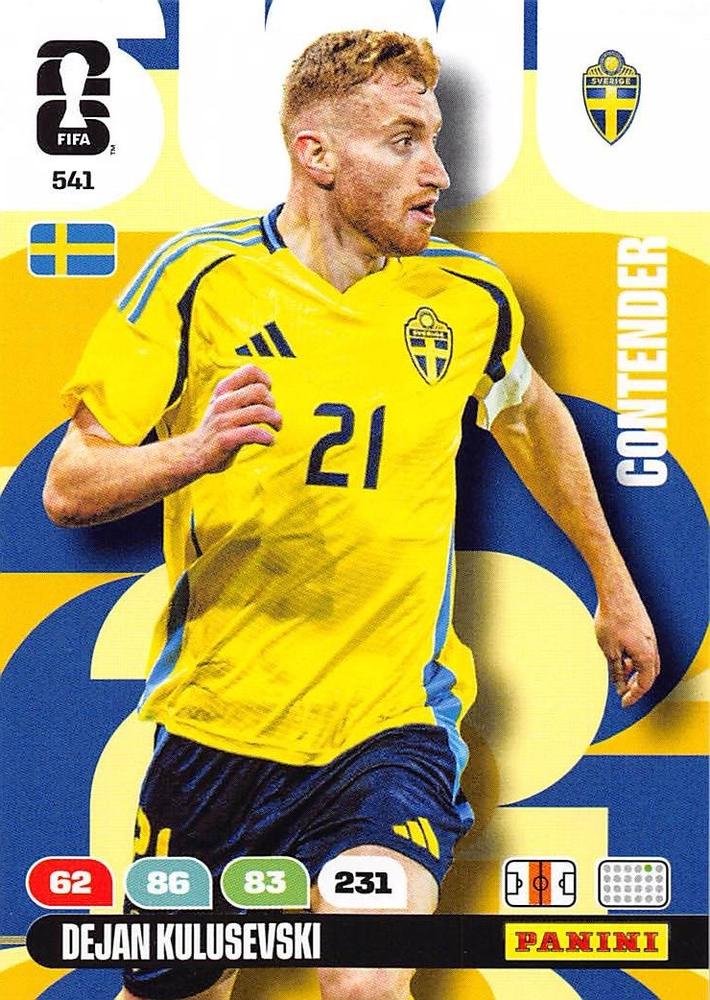 DEJAN KULUSEVSKI 2026 Panini FIFA World Cup