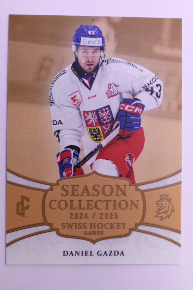 Daniel GAZDA - LC 2024-25 Season Collection Swiss Hockey Games