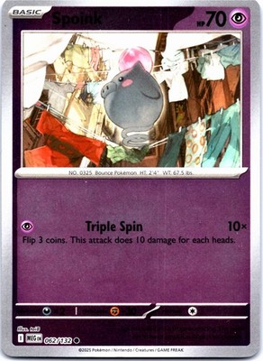 Spoink 062/132 Mega Evolution