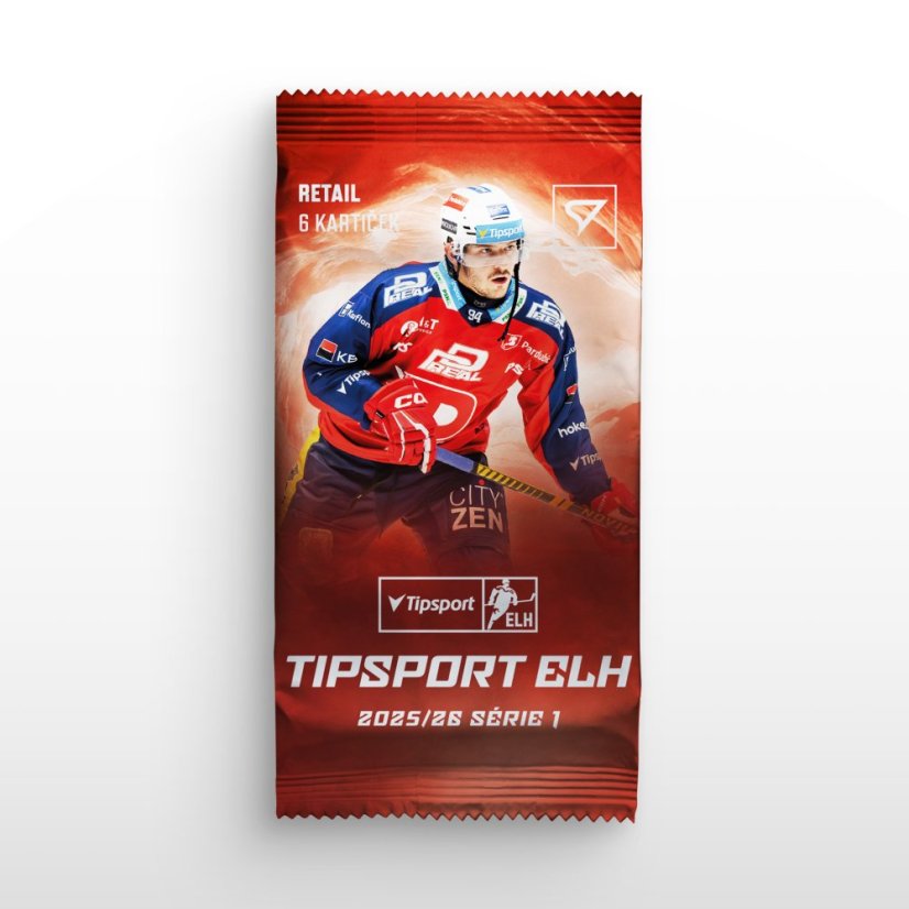 2025-26 Retail balíček – hokejové kartičky SportZoo Tipsport ELH – 1. série
