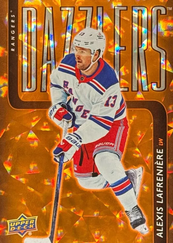 Alexis LaFreniere 2025-26 Upper Deck - Dazzlers Orange
