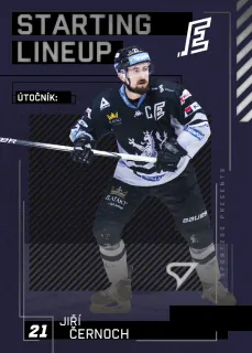 JIŘÍ ČERNOCH 23-24 SportZoo Série2 Tipsport ELH Starting Line-Up – 2023-24 – Insert