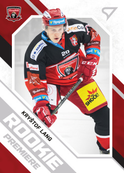 KRIŠTOF LANG 21-22 SportZoo Série2 Tipsport ELH Rookie Premiere