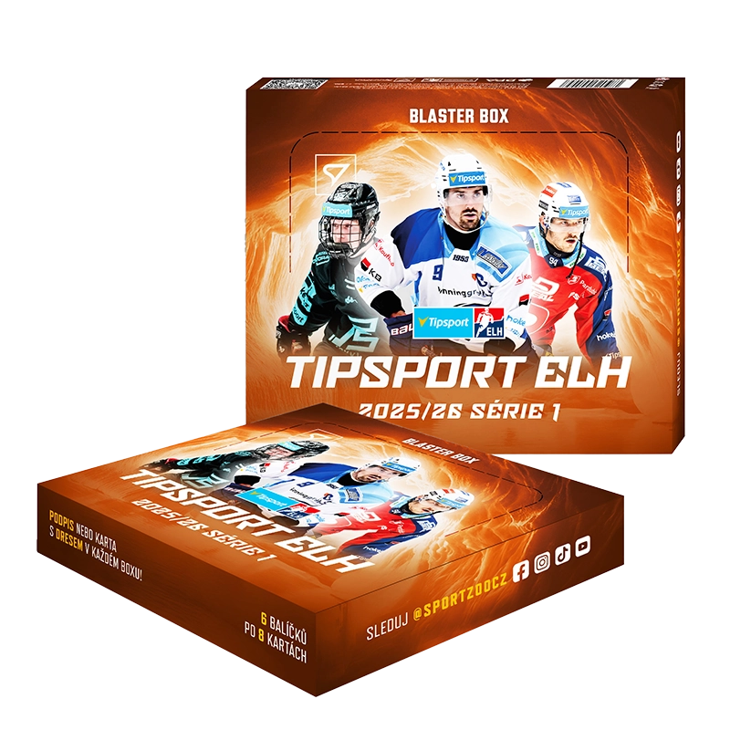2025-26 SportZoo Tipsport Extraliga Serie 1 Blaster Box